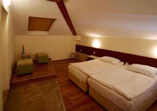 Отель Hotel Saint Nikola Несебр Бюджетный двухместный номер с 2 отдельными кроватями в мансарде - Без балкона-5